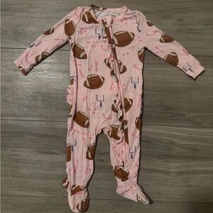 Angel Dear Pink Football Kids Footie